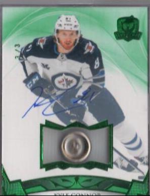 Kyle Connor [Green Autograph Button] #52