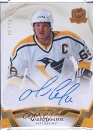 Mario Lemieux [Gold Spectrum Autograph] #25
