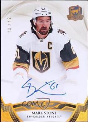 Mark Stone [Gold Spectrum Autograph] #77