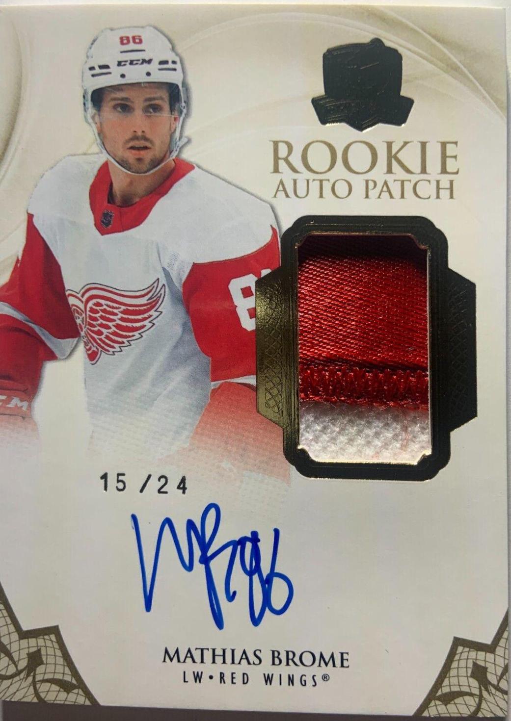 Mathias Brome [Gold Autograph Patch] #178