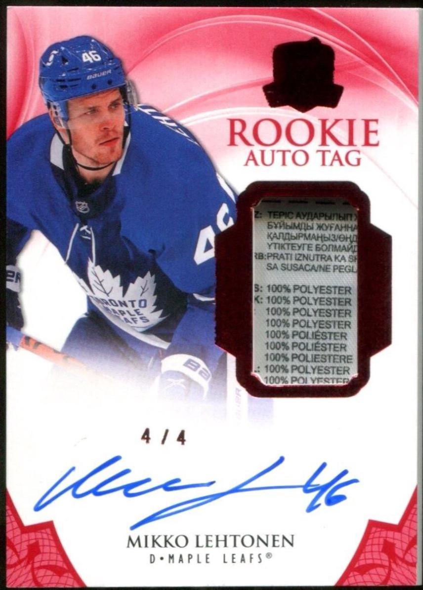 Mikko Lehtonen [Red Autograph Tag] #177
