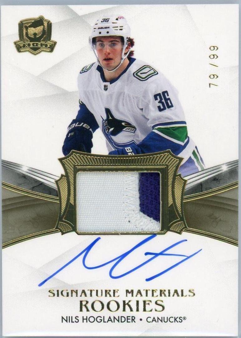 Nils Hoglander [Autograph Patch] #159