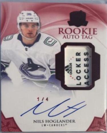 Nils Hoglander [Red Autograph Tag] #159