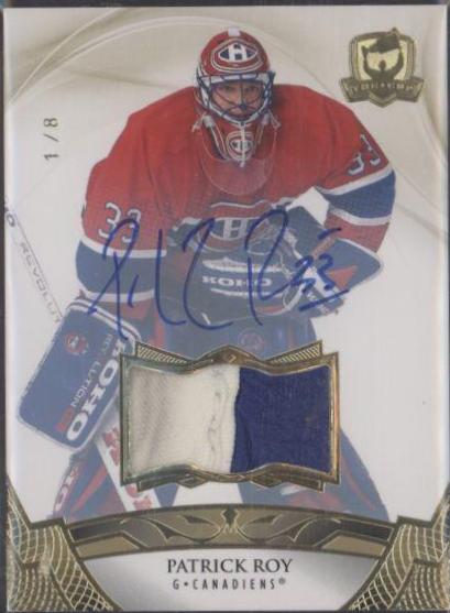 Patrick Roy [Gold Autograph Patch] #50