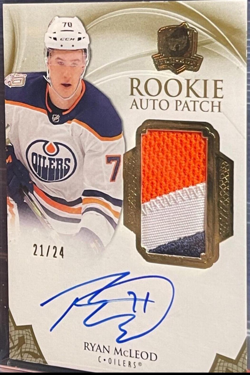 Ryan McLeod [Gold Autograph Patch] #104