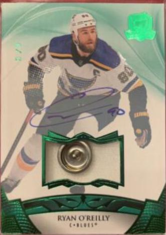 Ryan O'Reilly [Green Autograph Button] #14