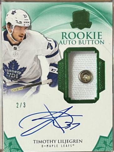 Timothy Liljegren [Green Autograph Button] #106