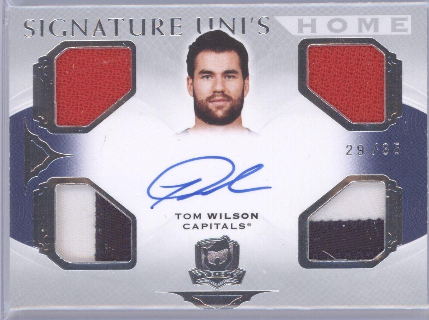 Tom Wilson [Gold Autograph Patch] #37