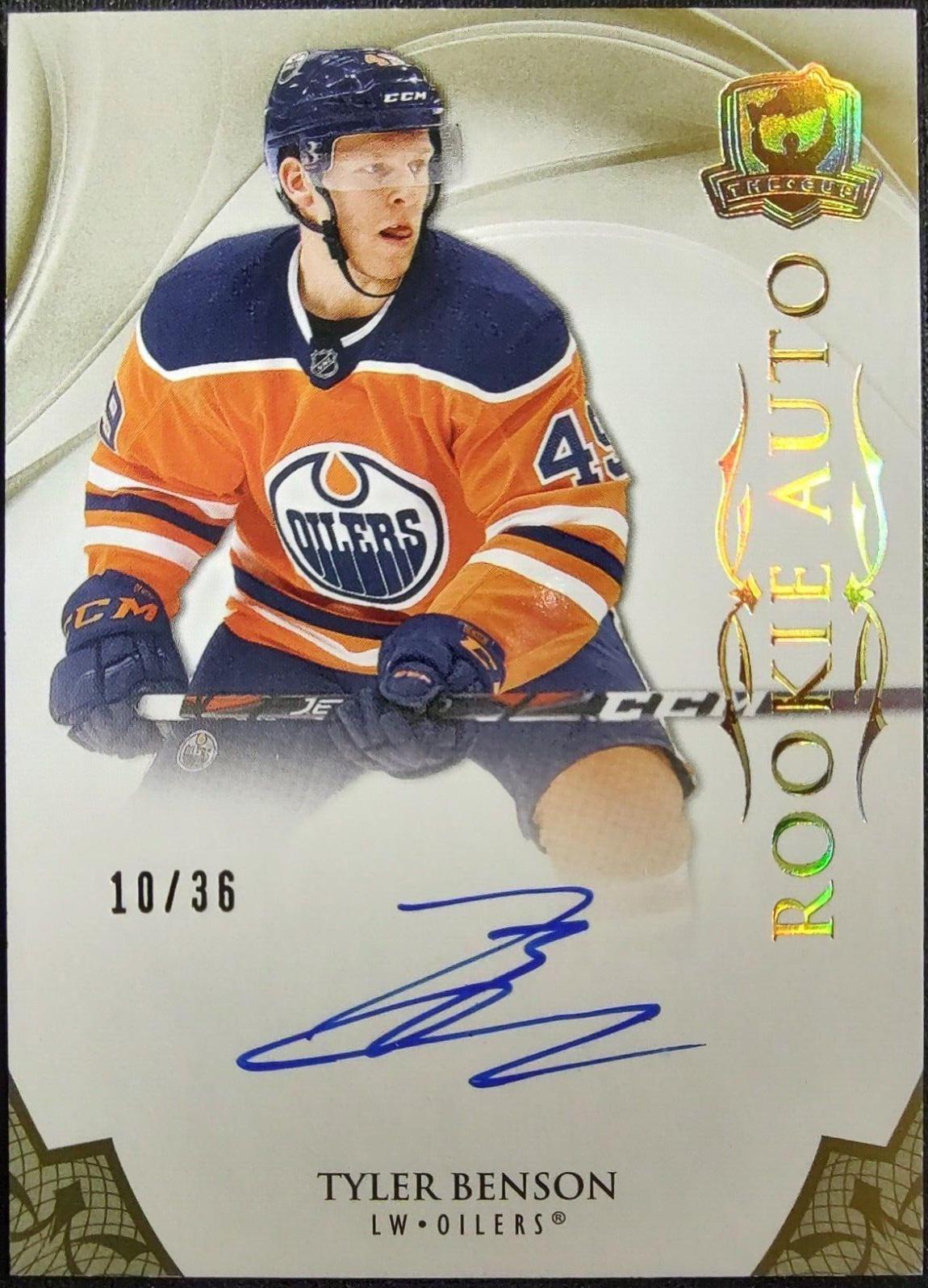 Tyler Benson [Gold Spectrum Autograph] #142