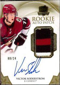 Victor Soderstrom [Gold Autograph Patch] #125