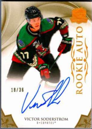 Victor Soderstrom [Gold Spectrum Autograph] #125