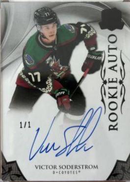 Victor Soderstrom [Rookie Autograph] #125