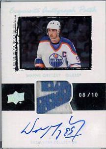 Wayne Gretzky [Gold Autograph Patch] #75