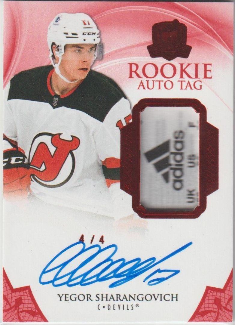 Yegor Sharangovich [Red Autograph Tag] #163