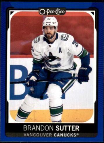 Brandon Sutter [Blue Border] #296