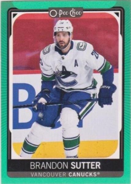 Brandon Sutter [Neon Green] #296