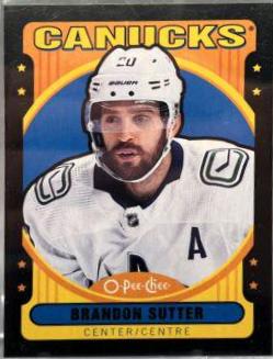 Brandon Sutter [Retro Black Border] #296