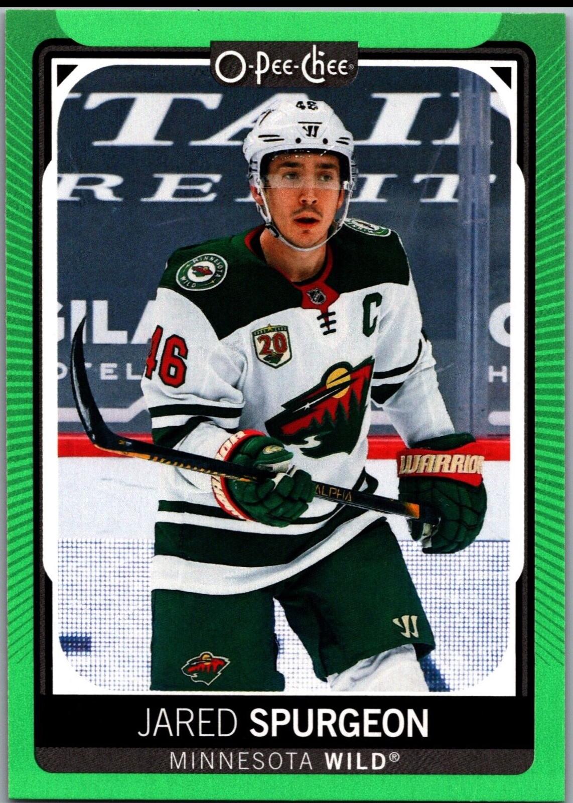 Jared Spurgeon [Neon Green] #310
