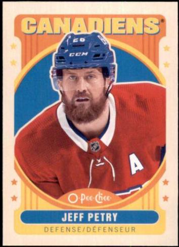 Jeff Petry [Retro Blank Back] #253