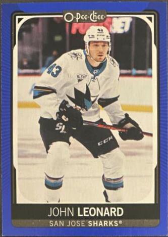 John Leonard [Blue Border] #318