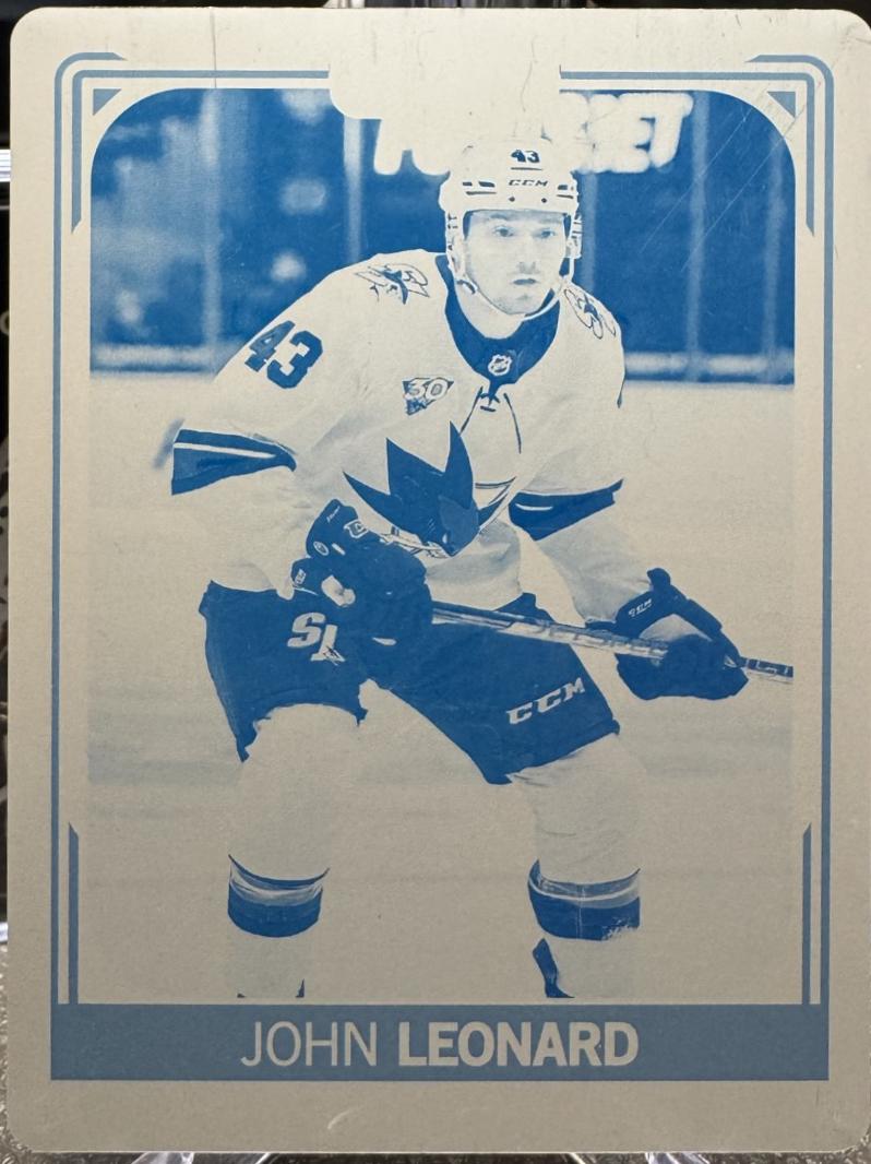 John Leonard [Printing Plate] #318