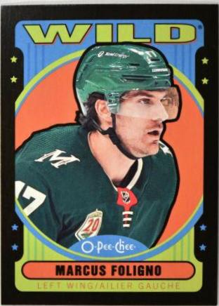 Marcus Foligno [Retro Black Border] #427