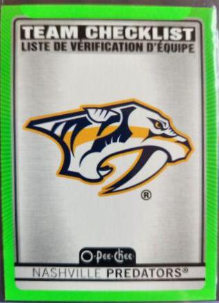 Nashville Predators [Neon Green] #567