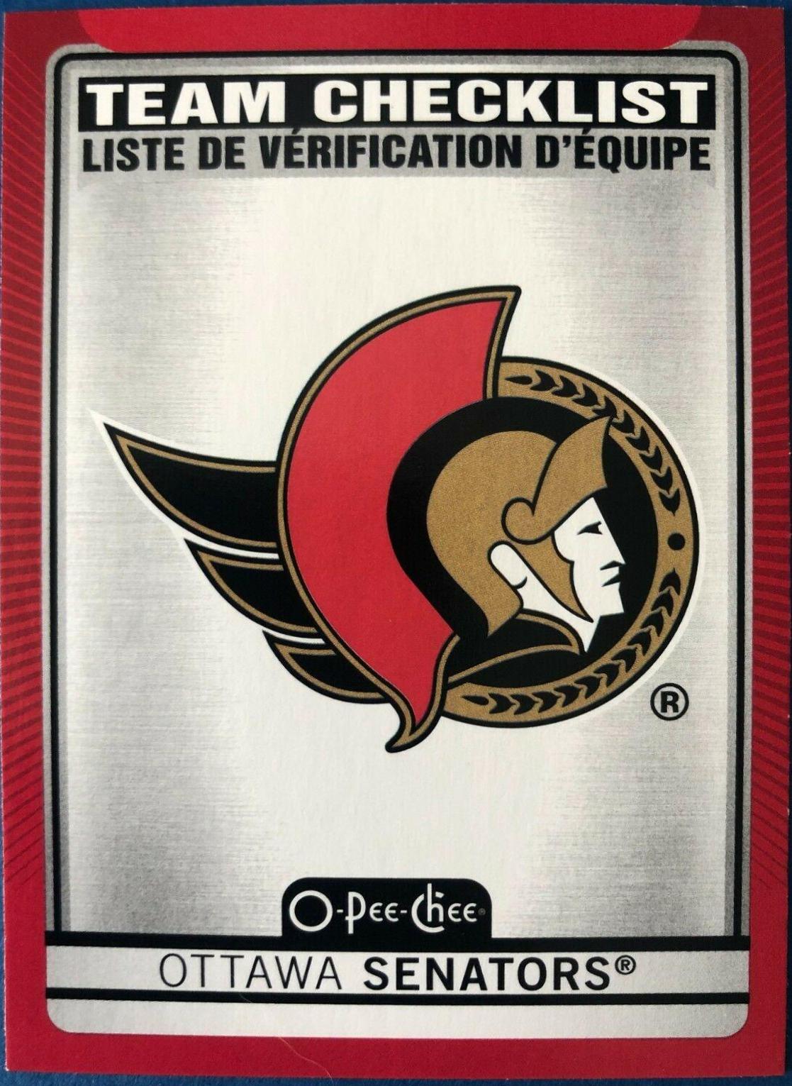 Ottawa Senators [Red Border] #571