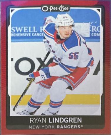Ryan Lindgren [Red Border] #287