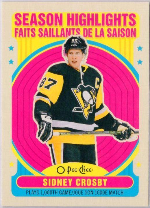 Sidney Crosby [Retro Blank Back] #594