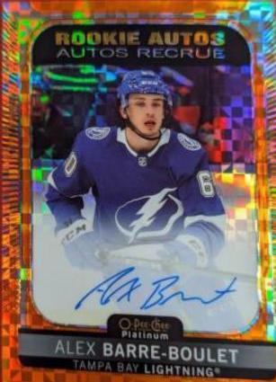 Alex Barre Boulet [Orange Checkers] #R-AB