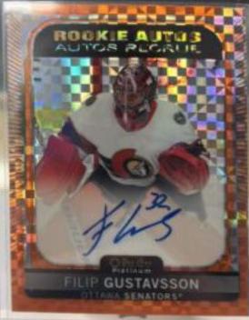Filip Gustavsson [Orange Checkers] #R-FG