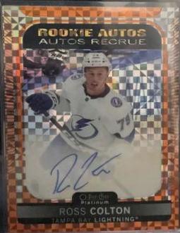 Ross Colton [Orange Checkers] #R-RC