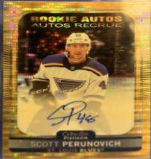 Scott Perunovich [Seismic Gold] #R-PE