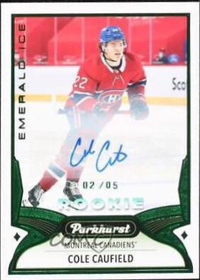 Cole Caufield [Emerald Ice Autograph] #330