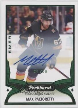 Max Pacioretty [Emerald Ice Autograph] #254