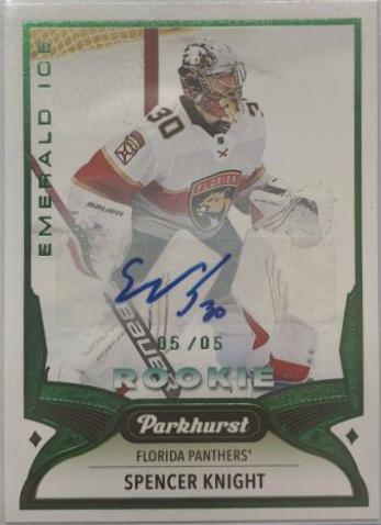 Spencer Knight [Emerald Ice Autograph] #327