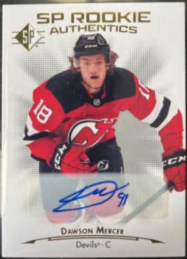 Dawson Mercer [Signature Gold] #106