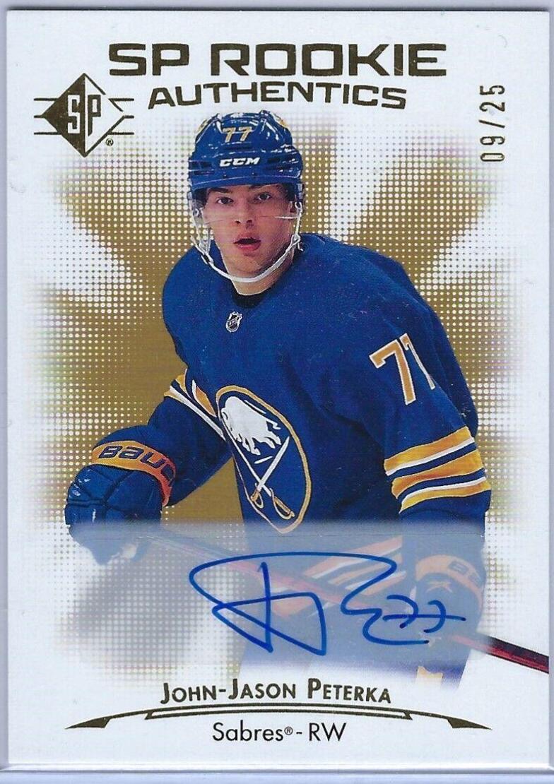 J. J. Peterka [Signature Gold] #121
