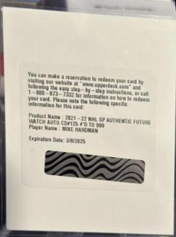 Mike Hardman [Autograph] #125
