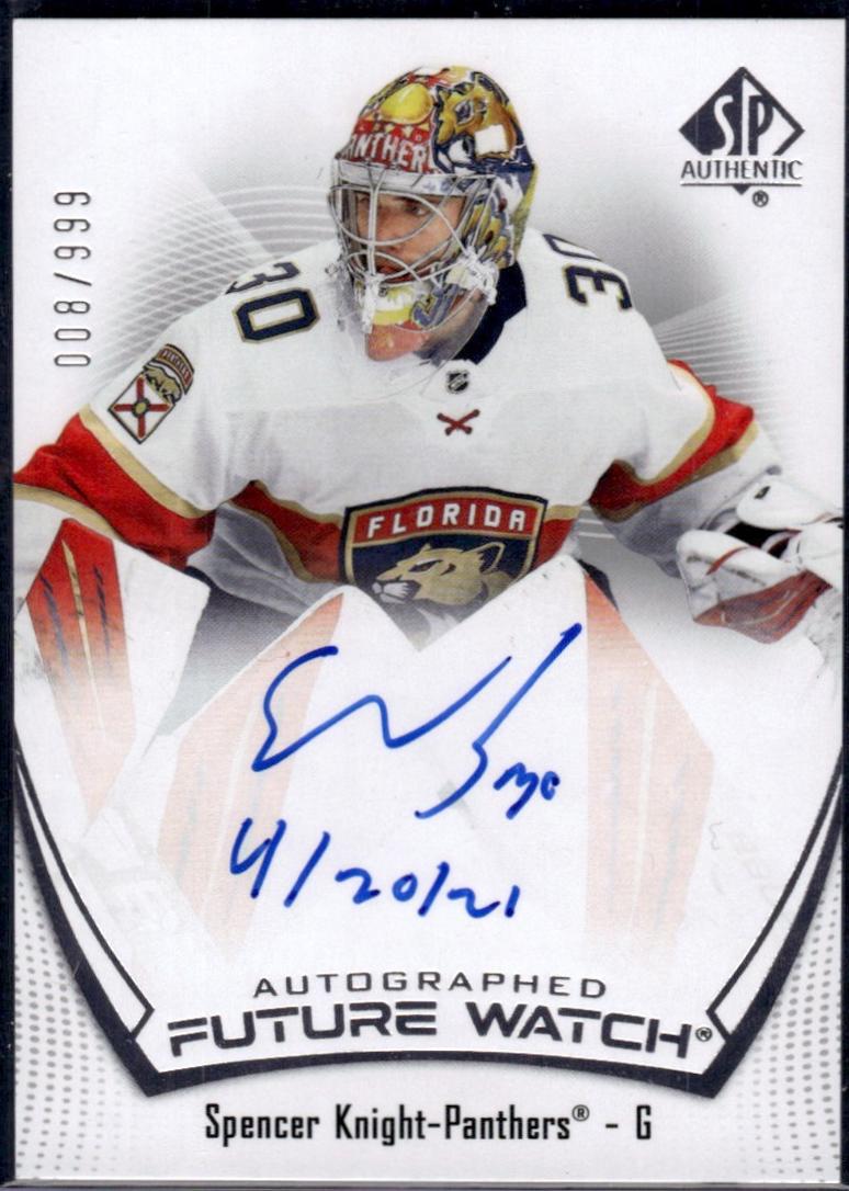 Spencer Knight [Inscribed Autograph] #111