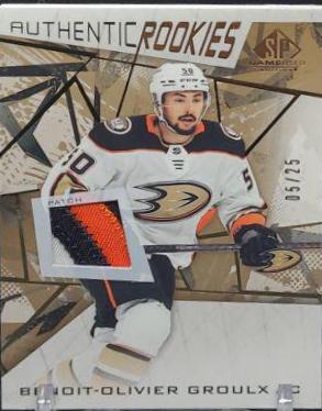 Benoit Olivier Groulx [Gold Premium Memorabilia] #191