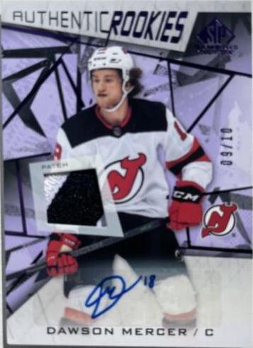 Dawson Mercer [Purple Autograph Premium Memorabilia] #143