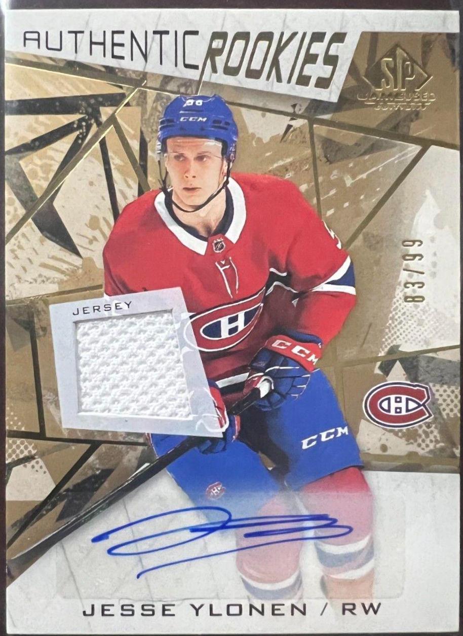 Jesse Ylonen [Gold Autograph Jersey] #171