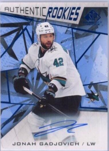 Jonah Gadjovich [Blue Autograph] #176