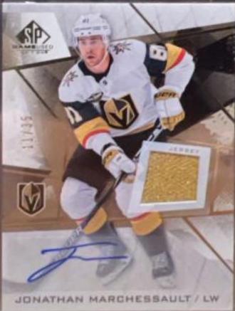 Jonathan Marchessault [Gold Autograph Jersey] #56