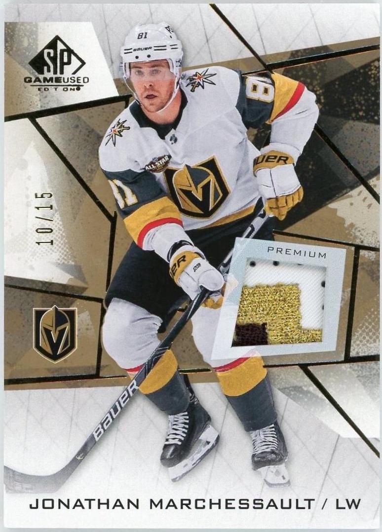 Jonathan Marchessault [Gold Premium Memorabilia] #56