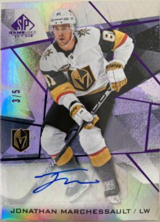 Jonathan Marchessault [Purple Fragment Autograph] #56