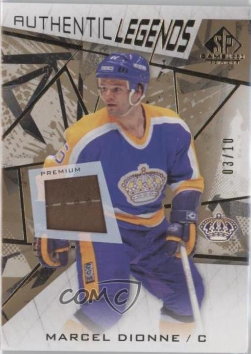 Marcel Dionne [Gold Premium Memorabilia] #118