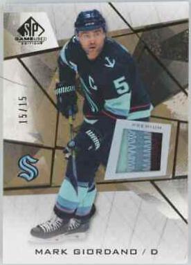Mark Giordano [Gold Premium Memorabilia] #95